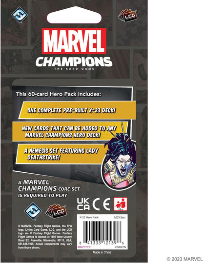 MARVEL CHAMPIONS BOARD GAME X-23 HERO PACK