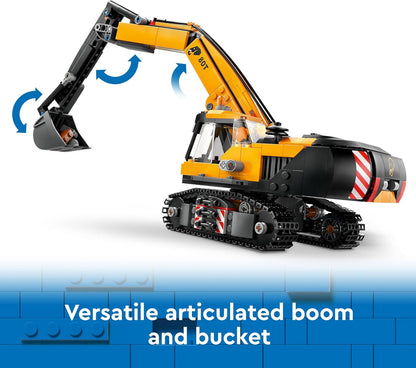 LEGO® | City: Yellow Construction Excavator (60420)