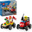 LEGO® | City: Pizza vs. Fire Truck Race Car Pack (60458)