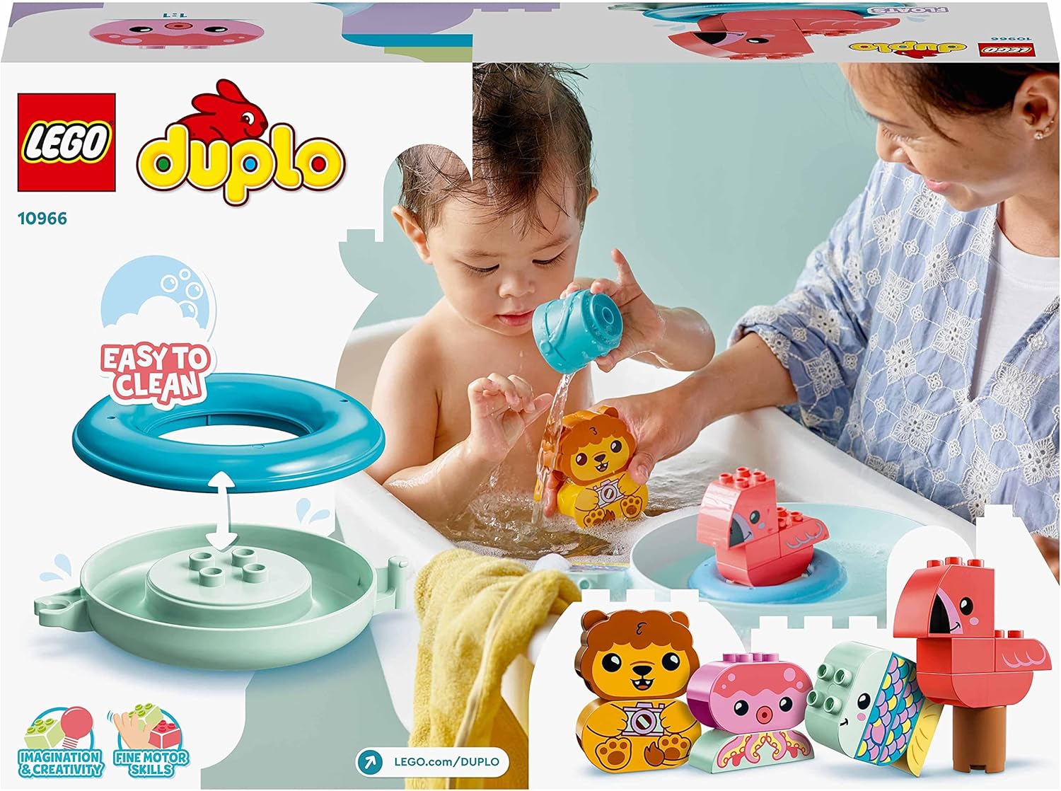 LEGO® | DUPLO: Bath Time Fun - Floating Animal Island (10966)