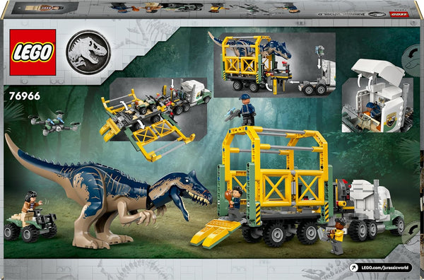 LEGO® | Jurassic World: Dinosaur Missions: Allosaurus Transport Truck (76966)