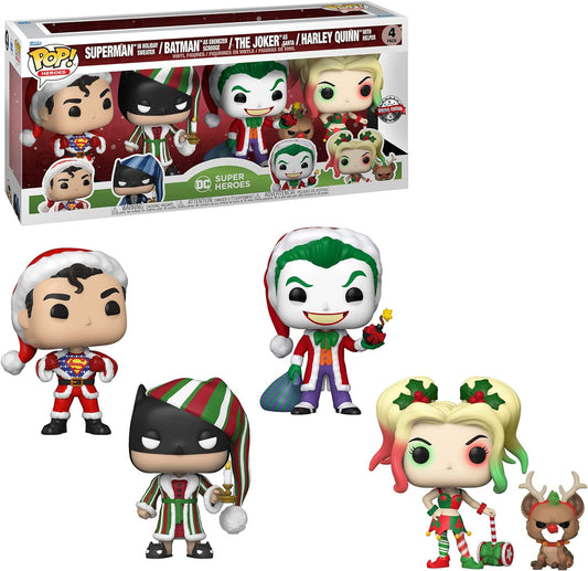 Funko! POP : Heroes - Dc Holiday - 4PK
