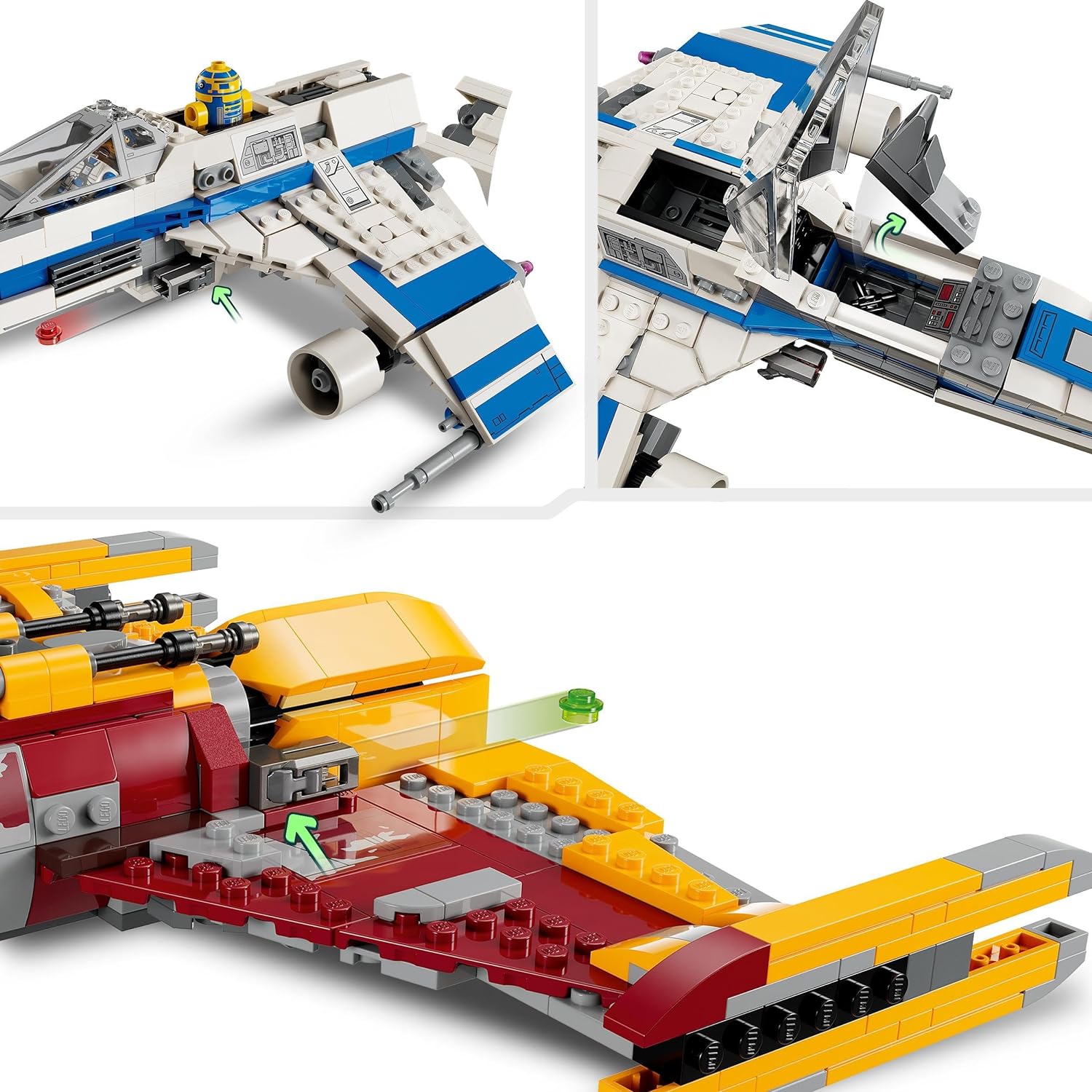 LEGO® | Star Wars: New Republic E-wing VS Shin Hati's Starfighter (75364)