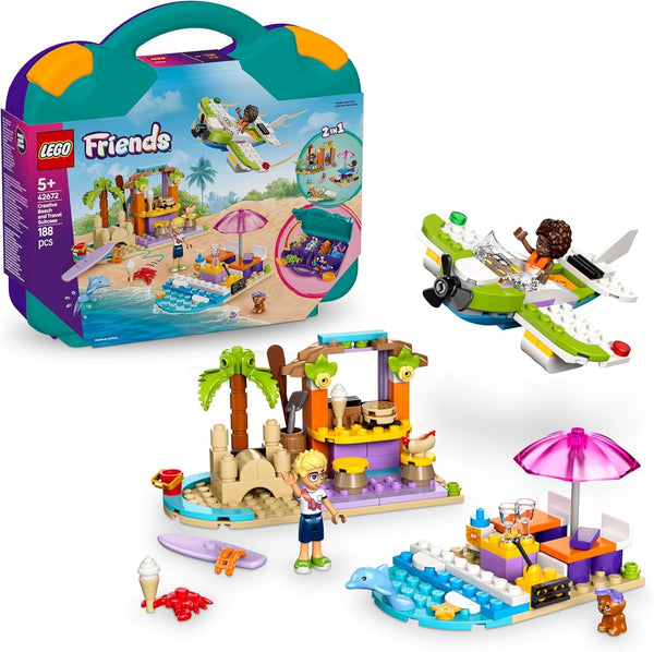 LEGO® | Friends: Creative Beach and Travel Suitcase (42672)