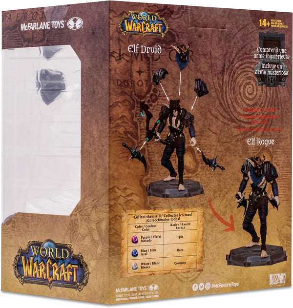 Mcfarlane Toys World Of Warcraft Night Elf Dr Rare