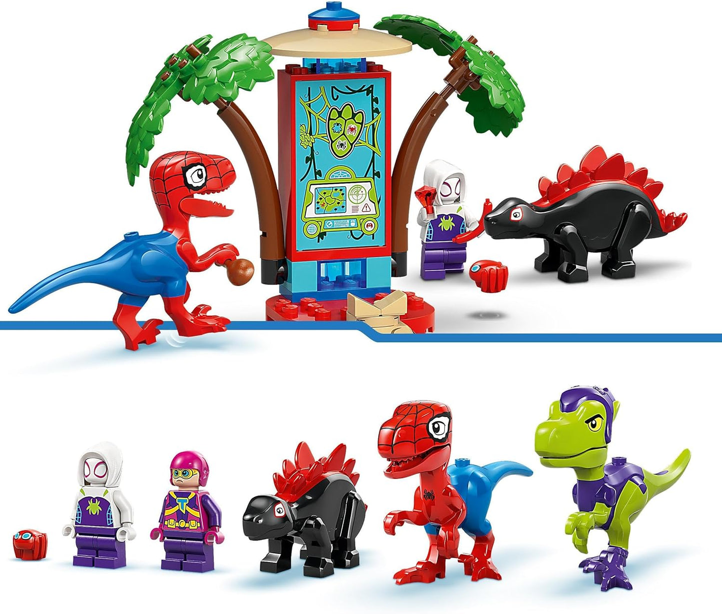 LEGO® | Marvel: Spidey and Gobby's Raptor Battle at Tree House HQ (11200)