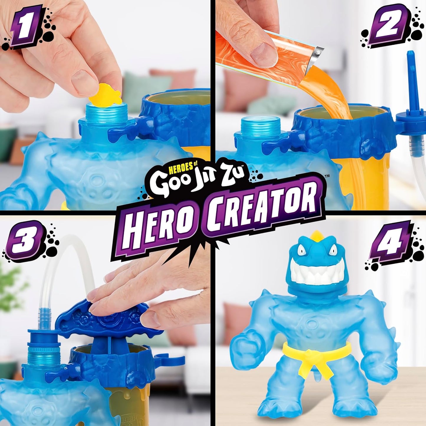 Heroes of Goo Jit Zu Meteor Madness Hero Creator Pack Assorted