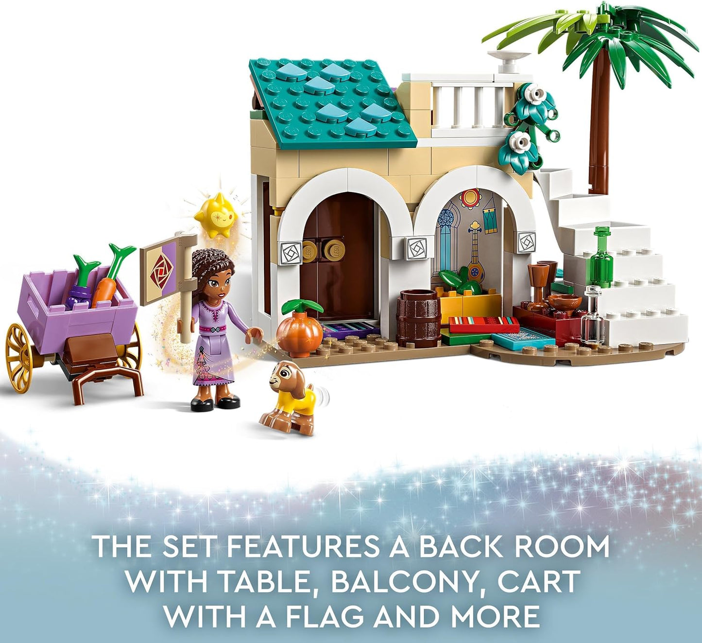 LEGO® | Disney: Wish - Asha & The Kingdom of Rosas (43223)
