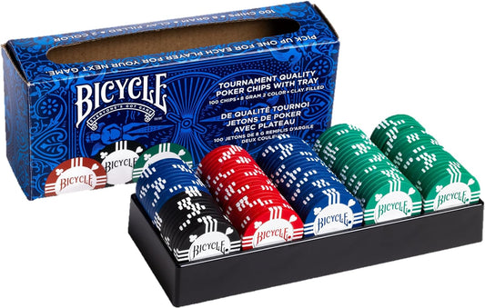 POKER CHIPS 100 PREMIUM (BICYCLE)