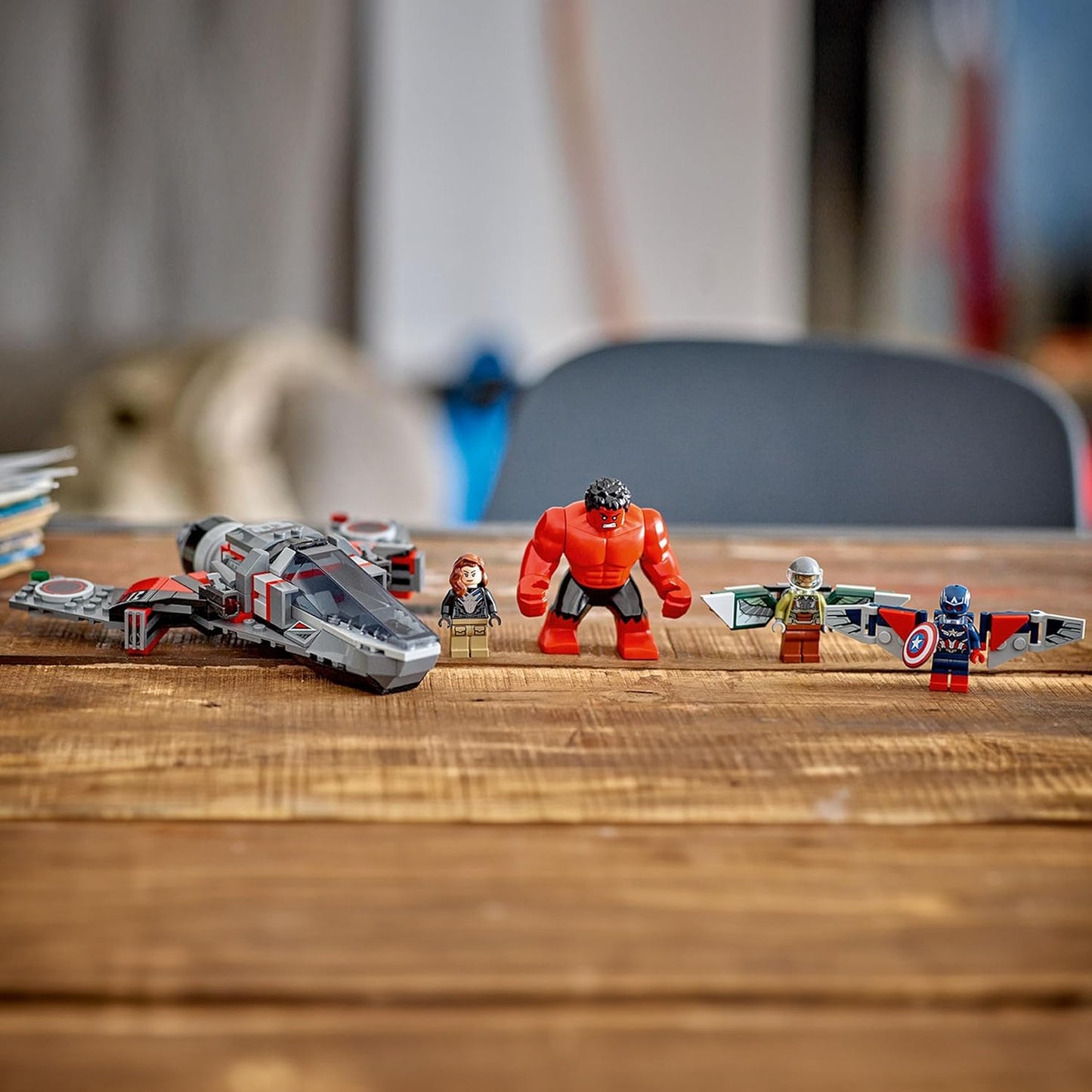 LEGO® | Marvel: Captain America vs. Red Hulk Battle (76292)