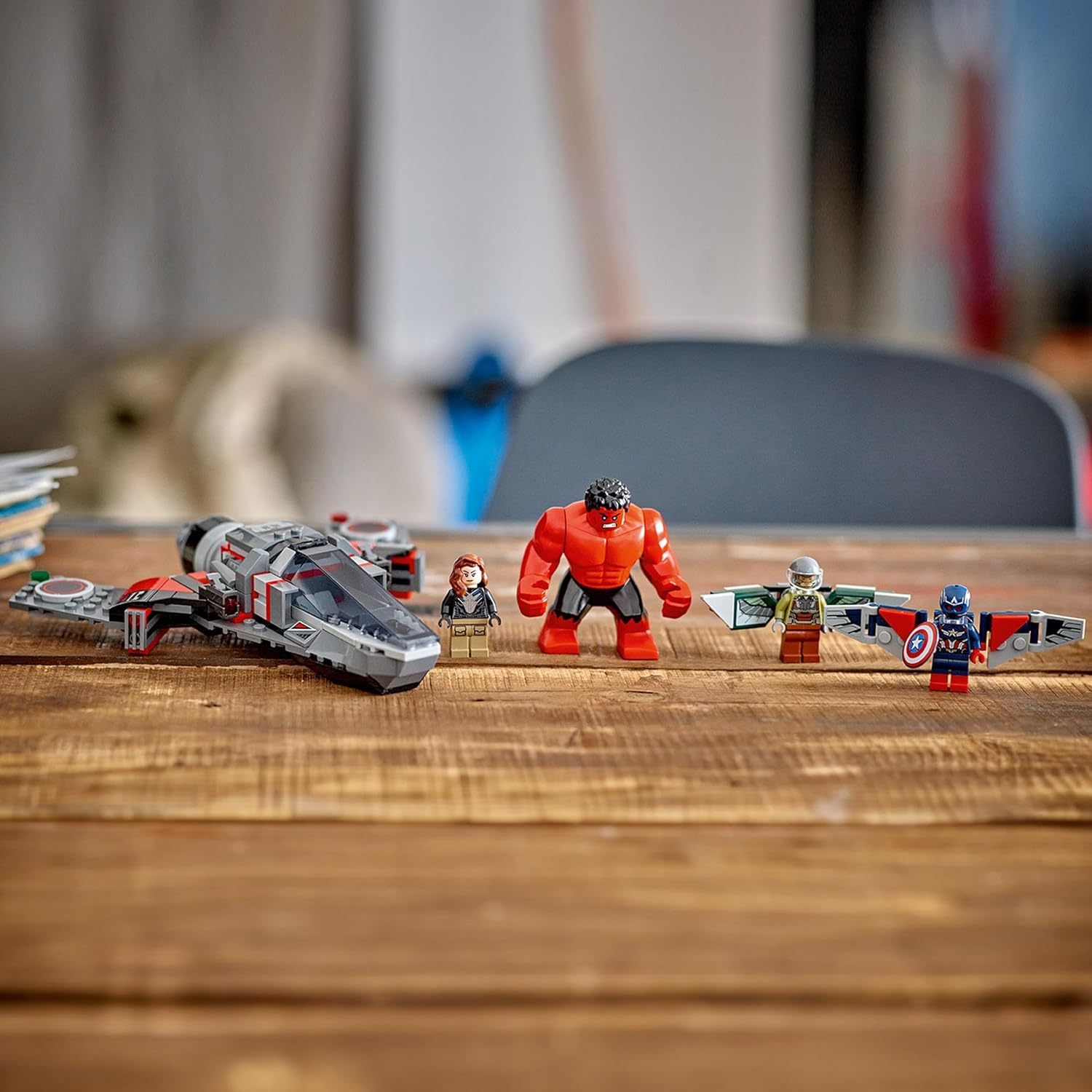 LEGO® | Marvel: Captain America vs. Red Hulk Battle (76292)