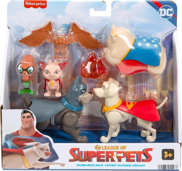 DC League of Super Pets Figure Multi-Pack