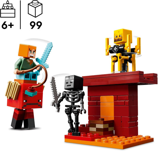 LEGO® | Minecraft: The Nether Lava Battle (21266)