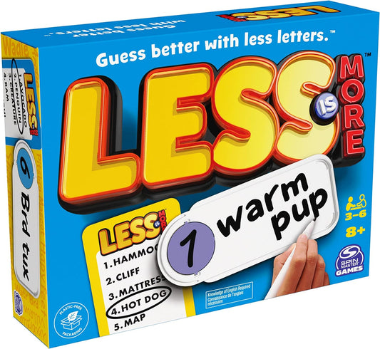LESS IS MORE