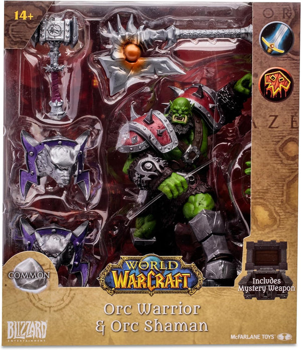 Mcfarlane Toys World Of Warcraft Orc Sw Rare