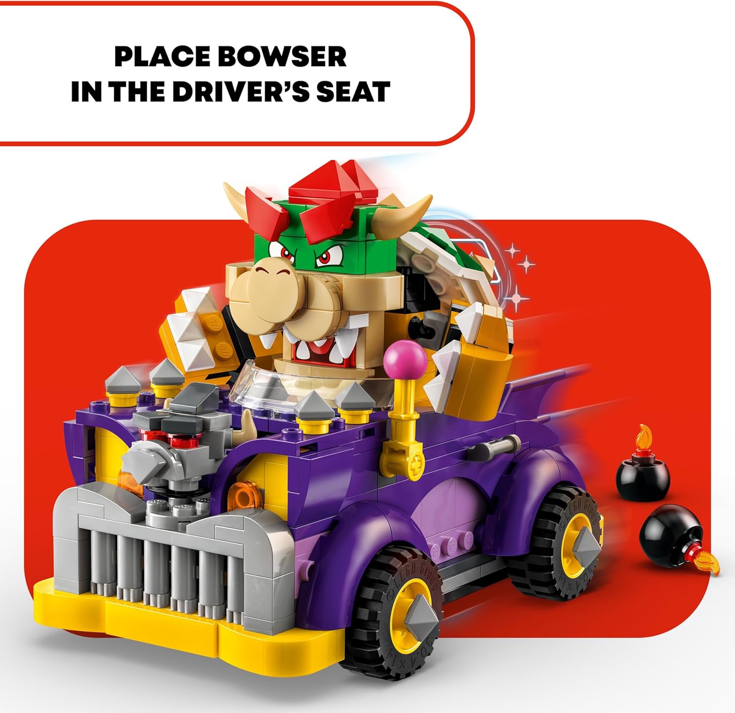 LEGO® | Super Mario: Bowser's Muscle Car Expansion Set (71431)