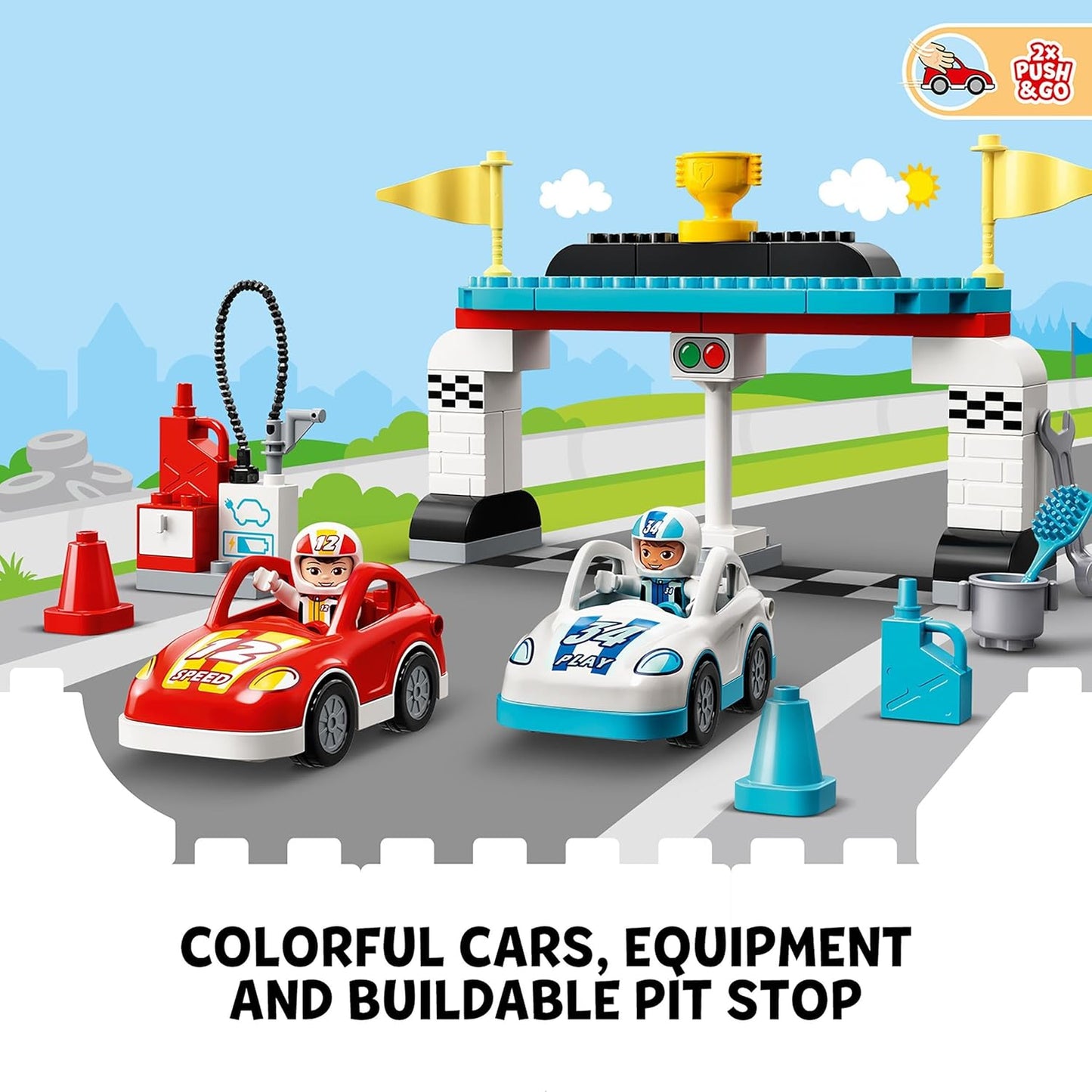 LEGO® | DUPLO: Race Cars (10947)