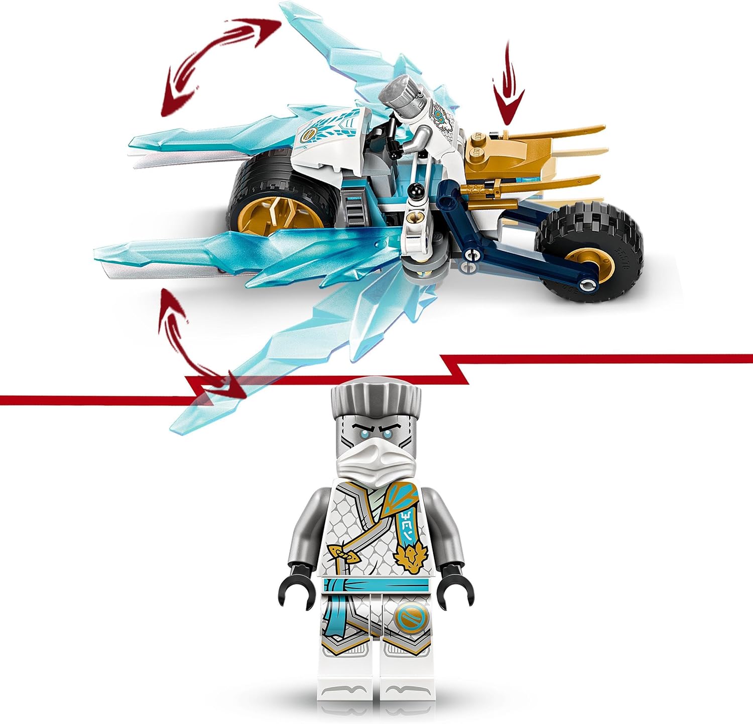LEGO® | Ninjago: Zane's Ice Motorcycle (71816)