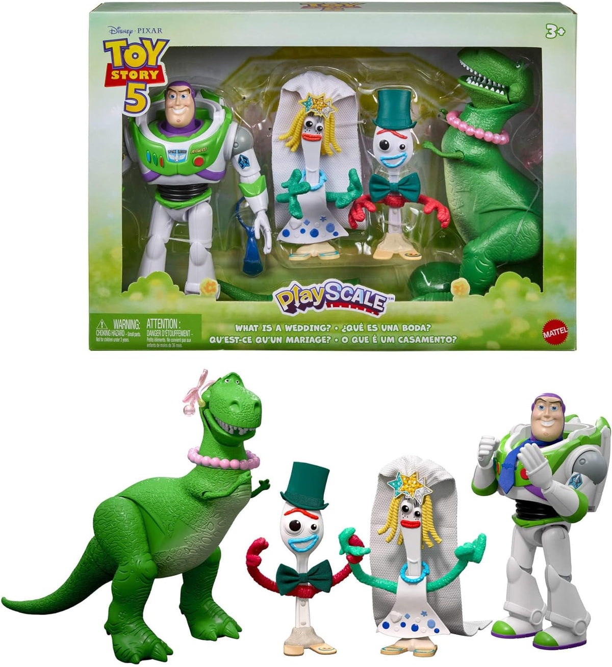 Toy Story 5 What Is a Wedding? 4-Figure Pack