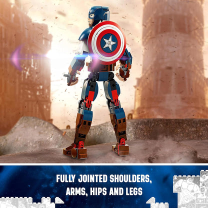 LEGO® | Marvel: Captain America Construction Figure (76258)