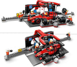 LEGO® | City: F1 Pit Stop & Pit Crew with Ferrari Car (60443)