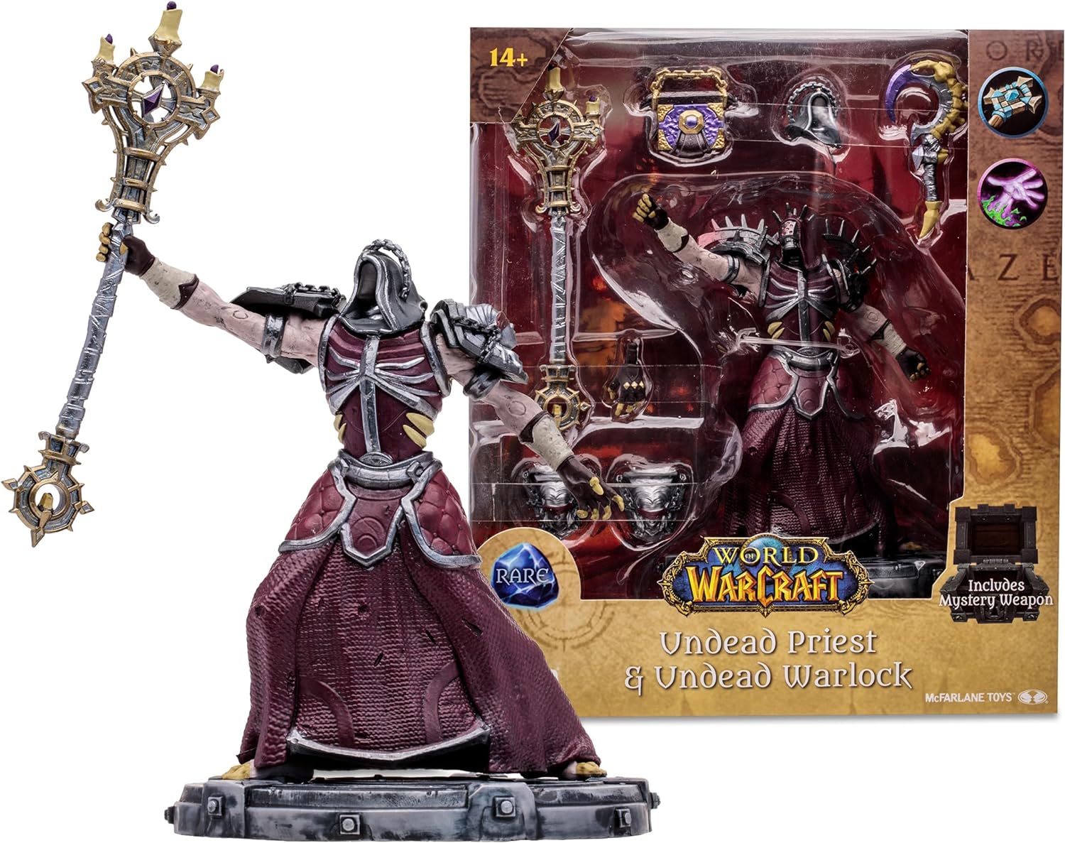 Mcfarlane Toys World Of Warcraft Undead Pw Rare
