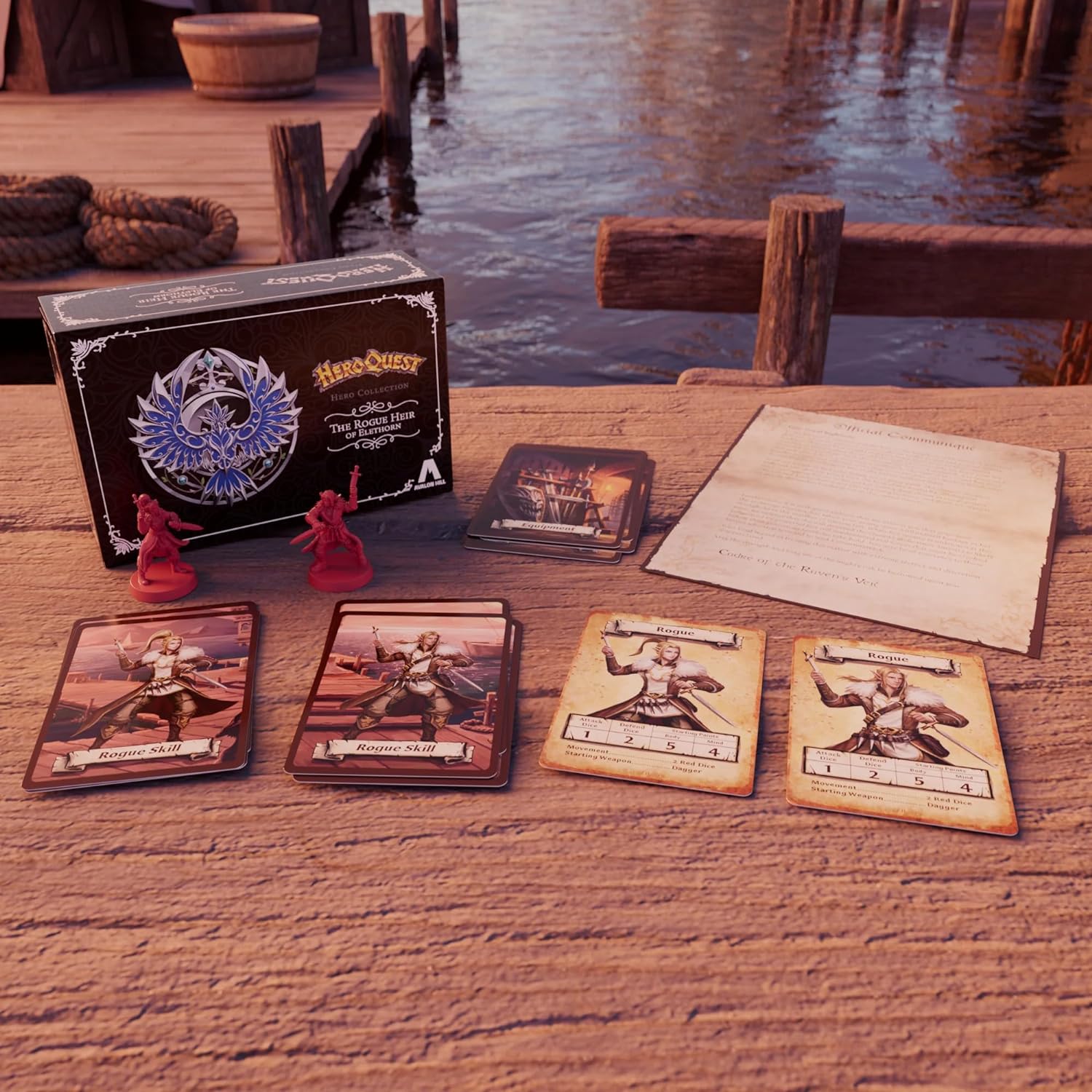 HeroQuest Hero Collection The Rogue Heir of Elethorn Figures