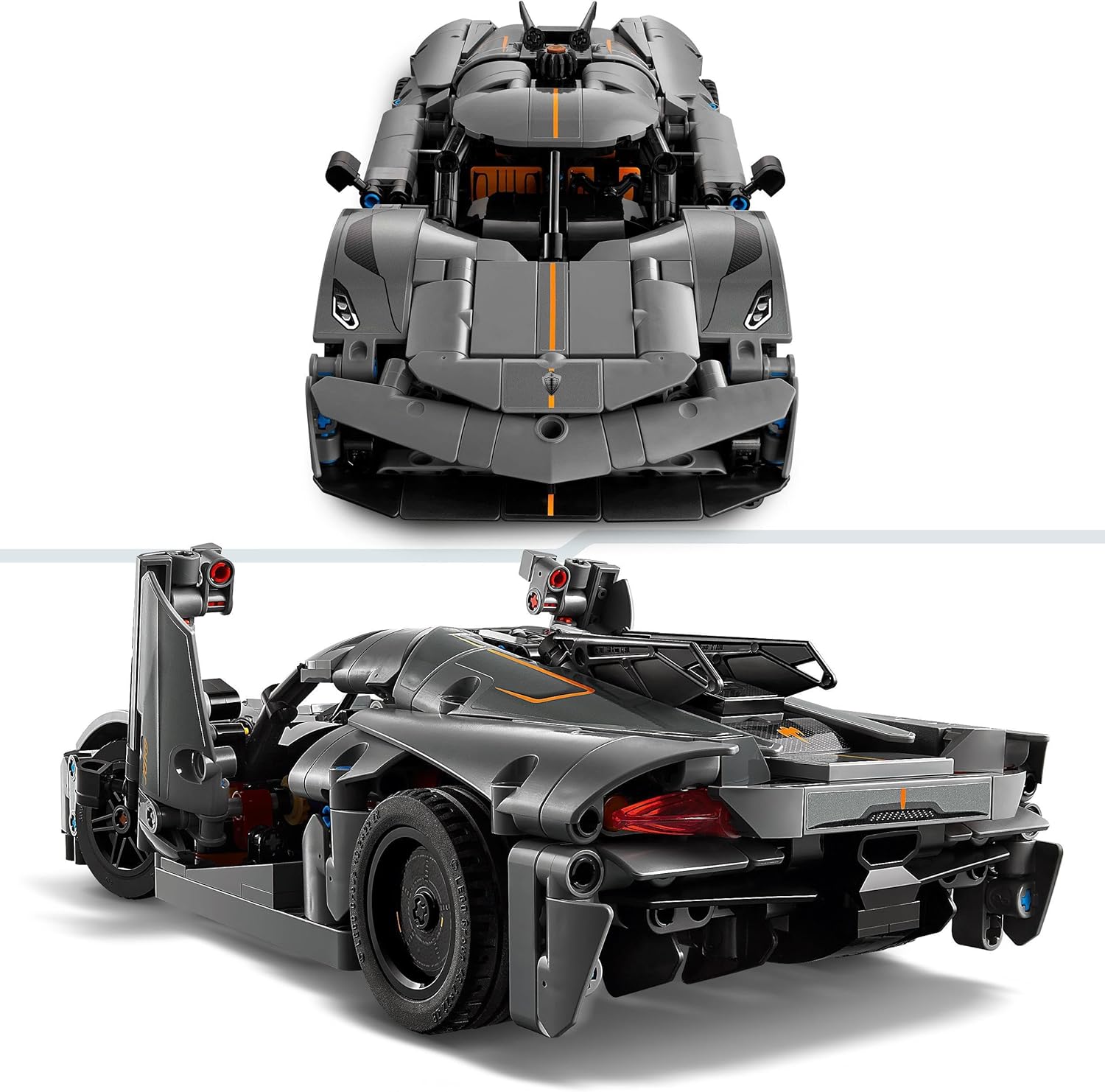 LEGO® | Technic: Koenigsegg Jesko Absolute Grey Hypercar (42173)