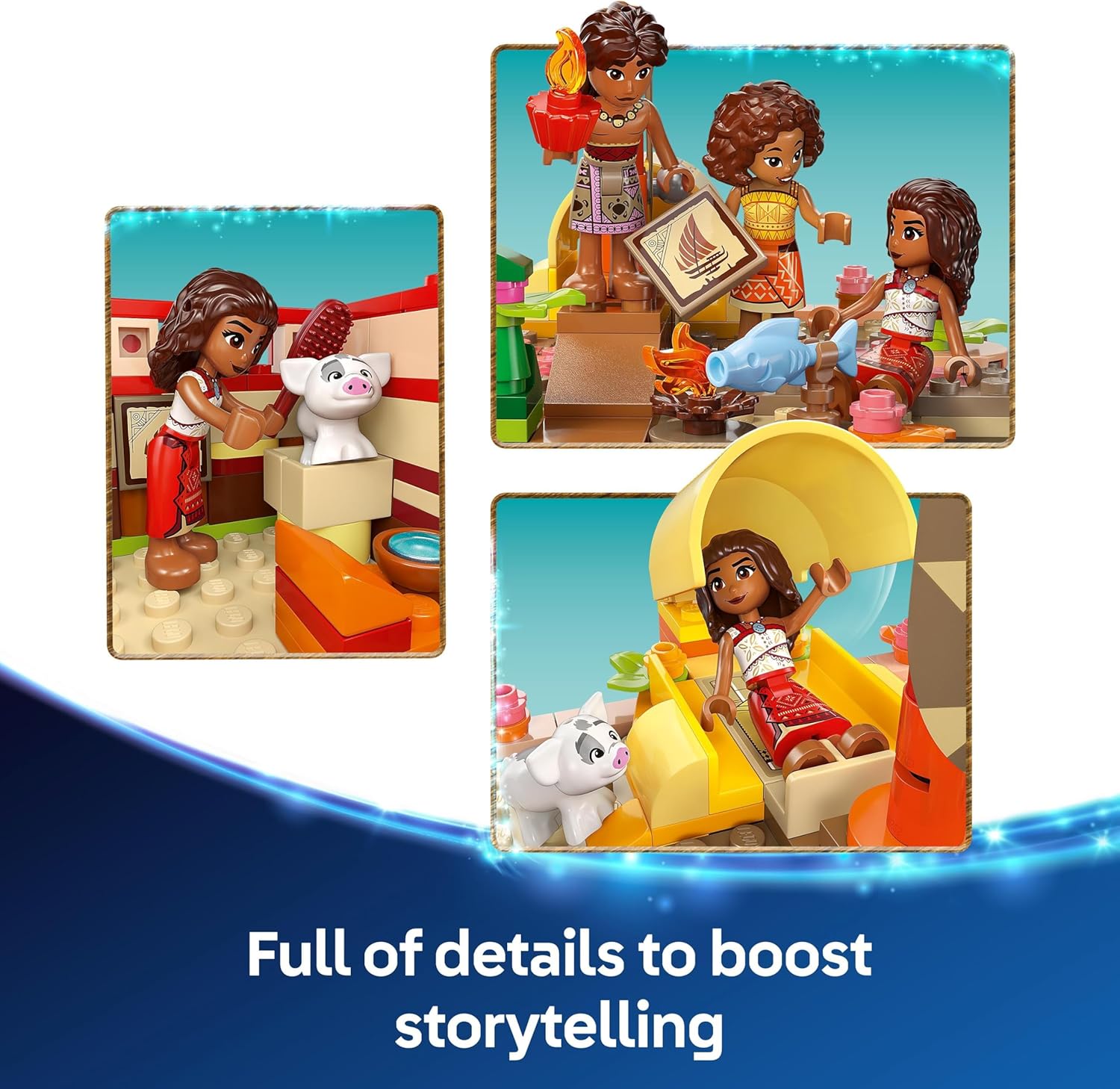 LEGO® | Disney Princess: Moana's Adventure Canoe (43270)