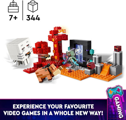 LEGO® | Minecraft: The Nether Portal Expedition (21255)