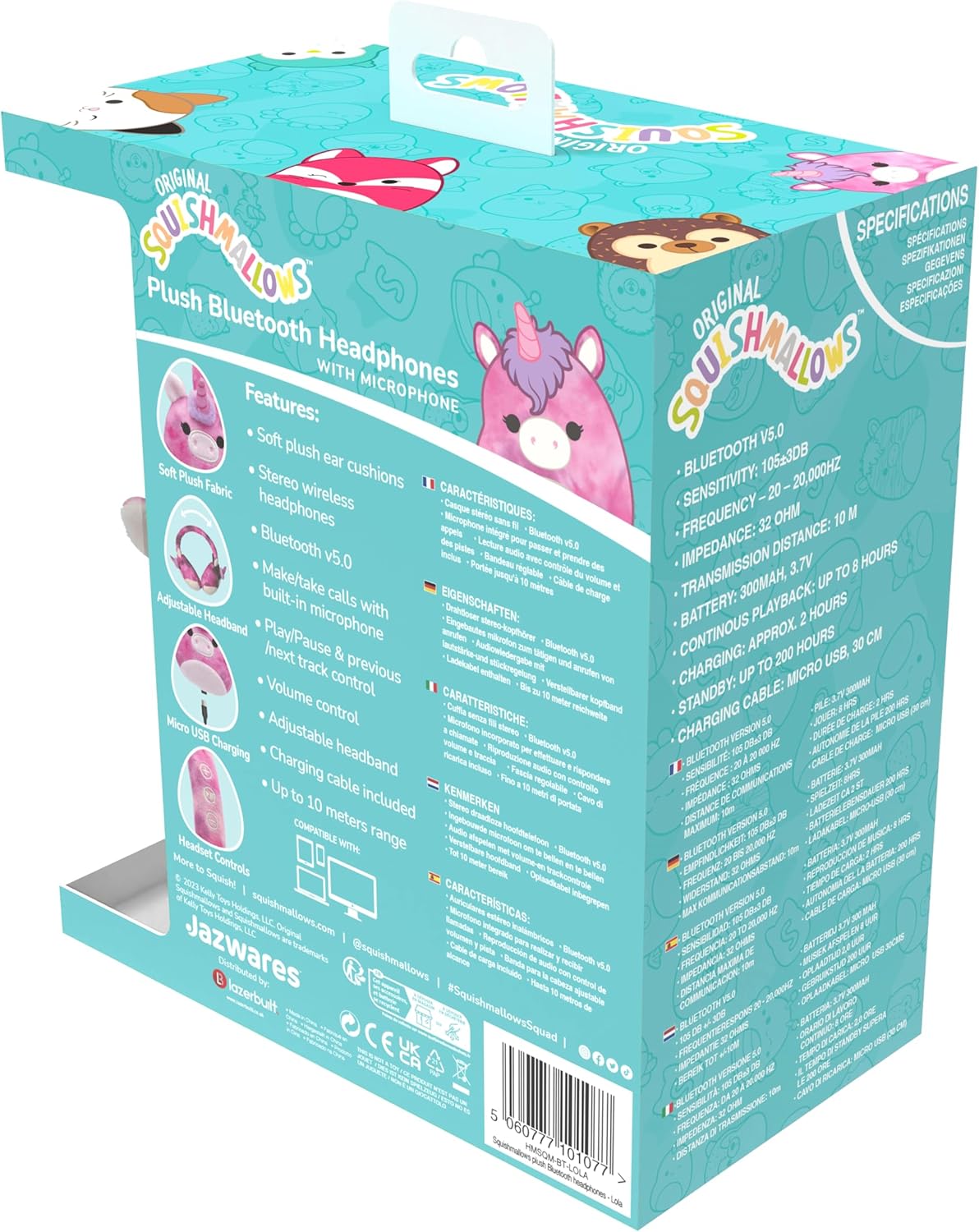 Squishmallow Lola Headphone