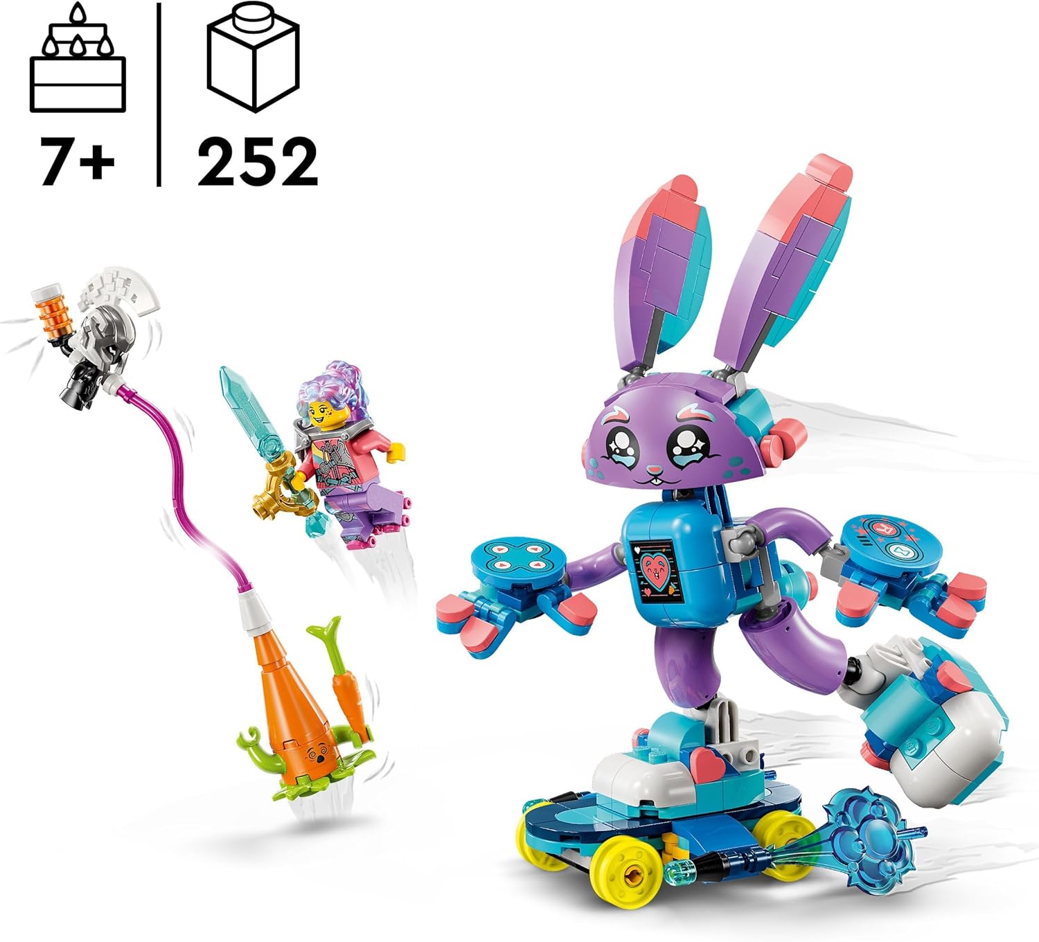 LEGO® | DreamZzz: Izzie and Bunchurro the Gaming Bunny (71490)