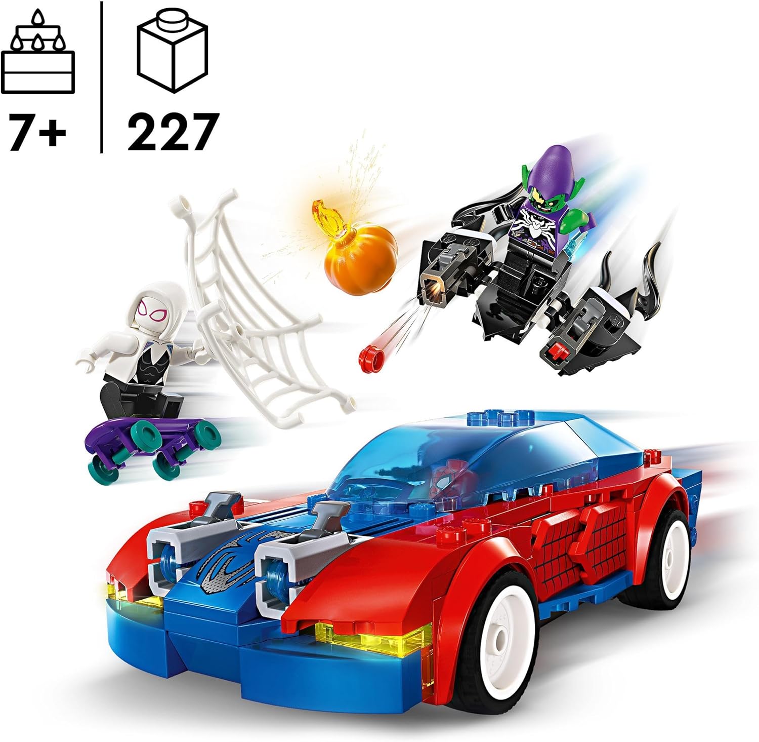LEGO® | Marvel: Spider-Man Race Car & Venom Green Goblin (76279)