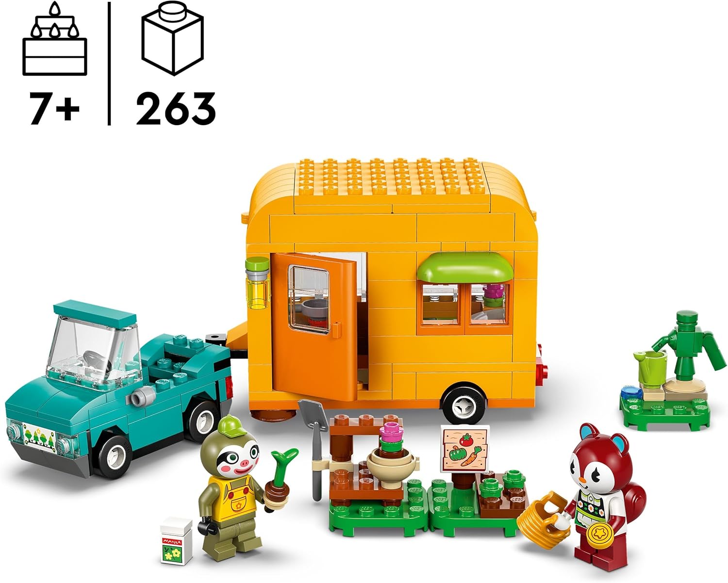 LEGO® | Animal Crossing: Leif's Caravan & Garden Shop (77054)