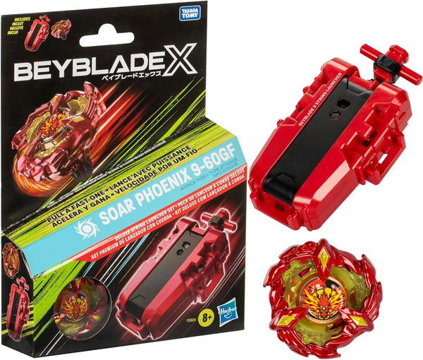 Beyblade X Deluxe Launcher & Top (Soar Phoenix)
