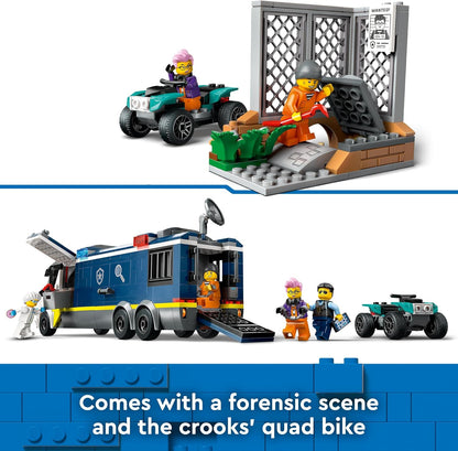 LEGO® | City: Police Mobile Crime Lab Truck (60418)