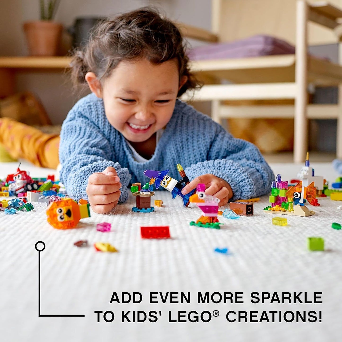 LEGO® | Classic: Creative Transparent Bricks (11013)