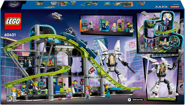 LEGO® | City: Robot World Roller-Coaster Park (60421)