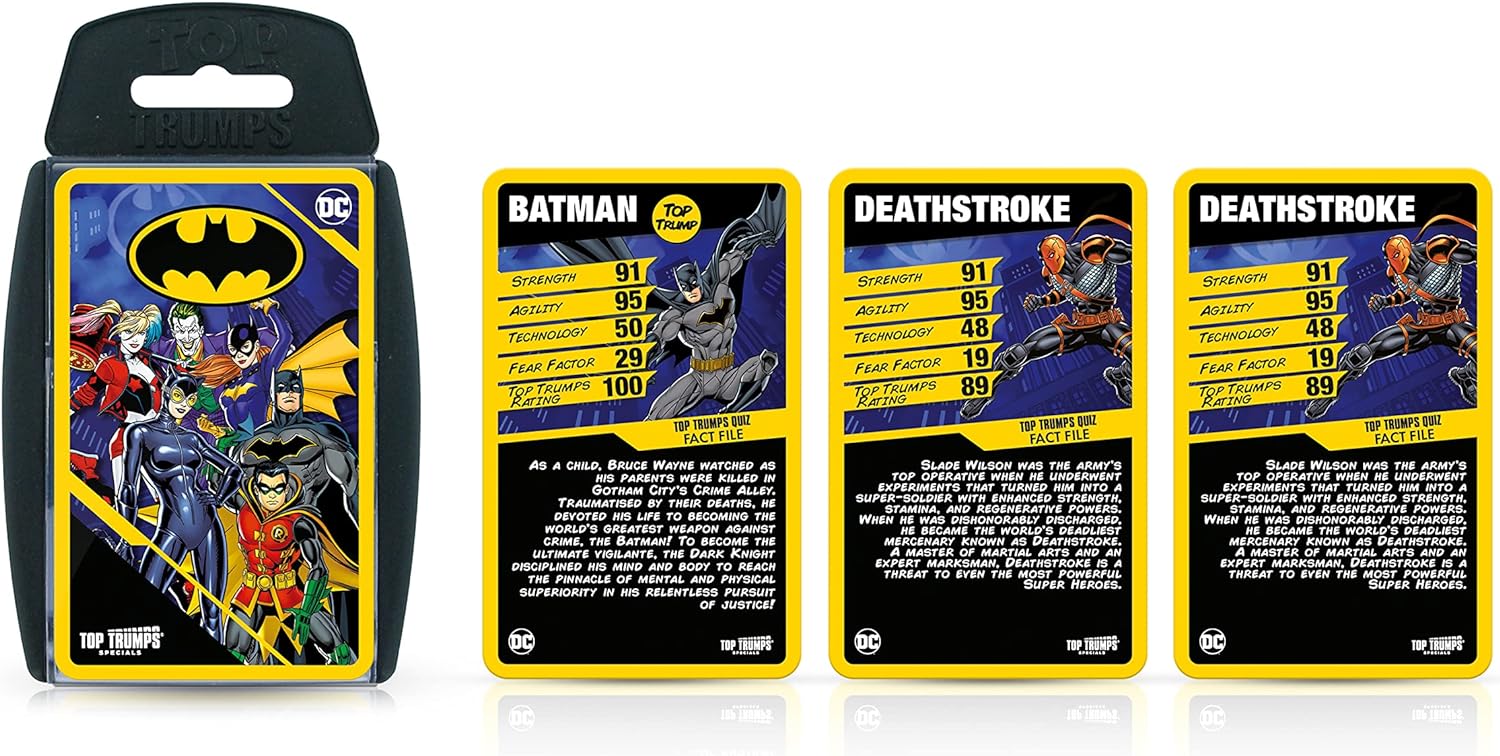 TOP TRUMPS: BATMAN