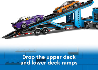 LEGO® | City: Car Transporter Truck with Sports Cars (60408)