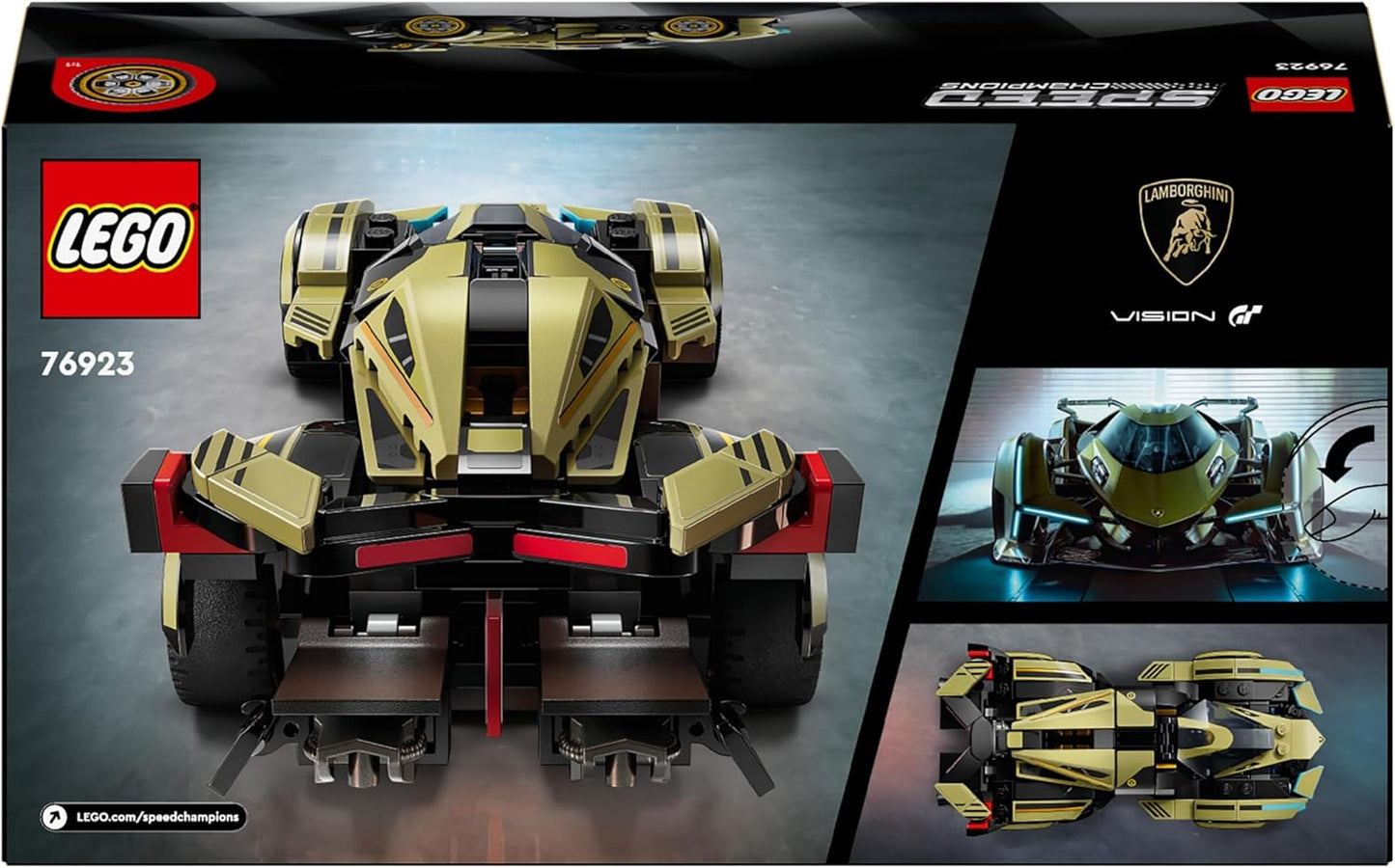 LEGO® | Speed: Lamborghini Lambo V12 Vision GT Super Car (76923)
