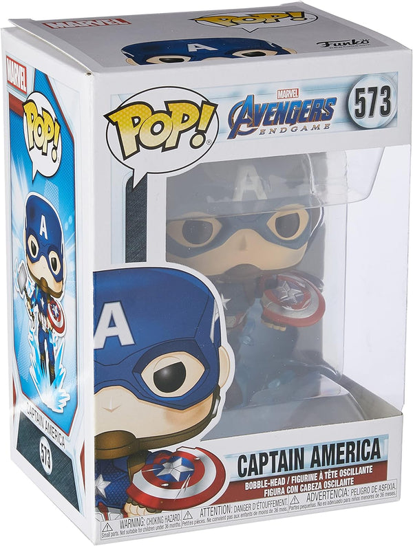 Funko POP: Marvel Captain America With Shield & Mjolnir 573