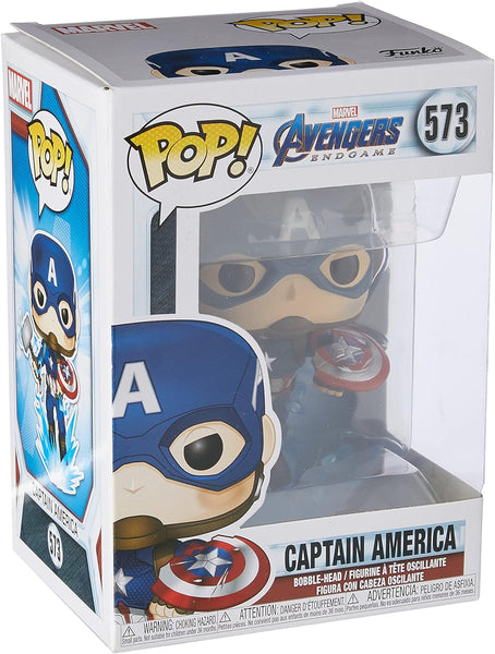 Funko POP: Marvel Captain America With Shield & Mjolnir 573