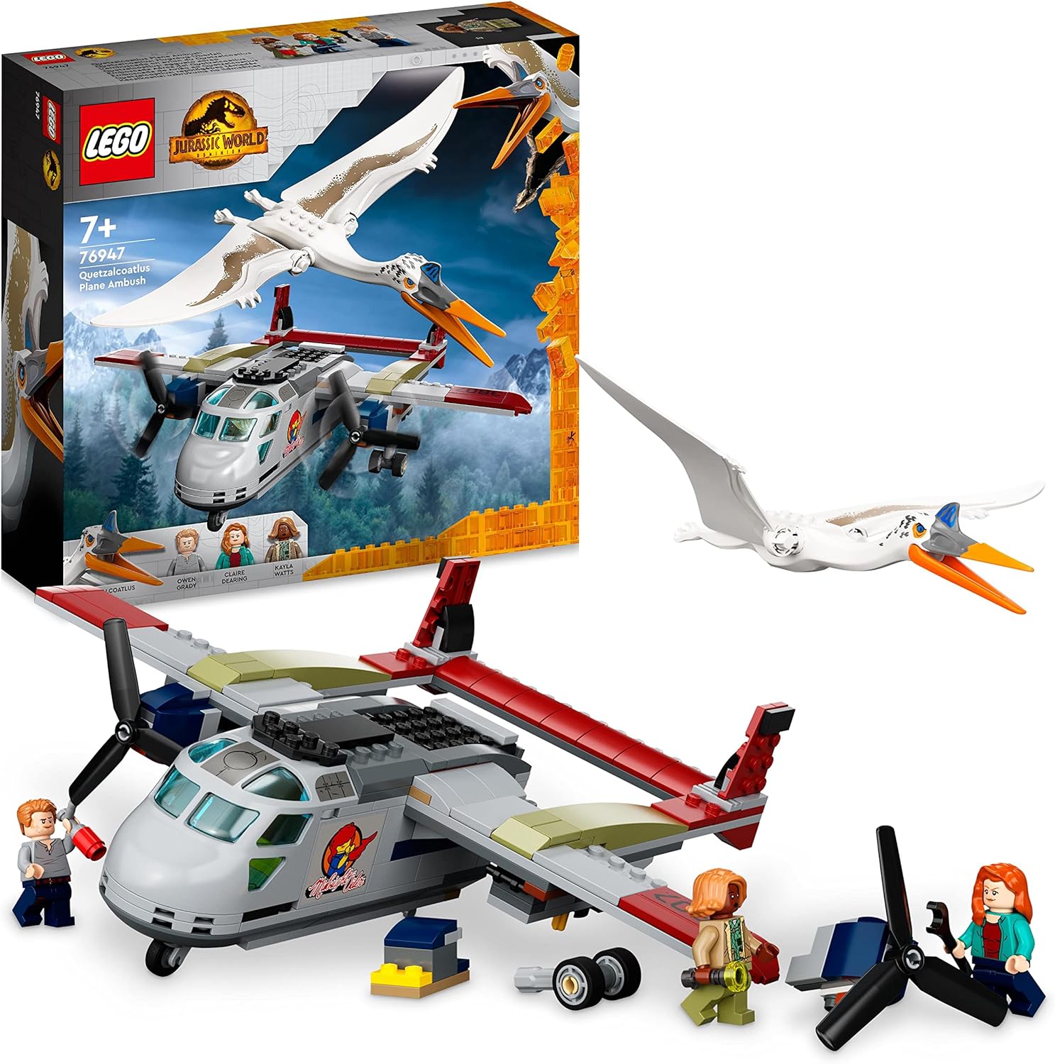 LEGO® | Jurassic World Dominion: Quetzalcoatlus Plane Ambush (76947)