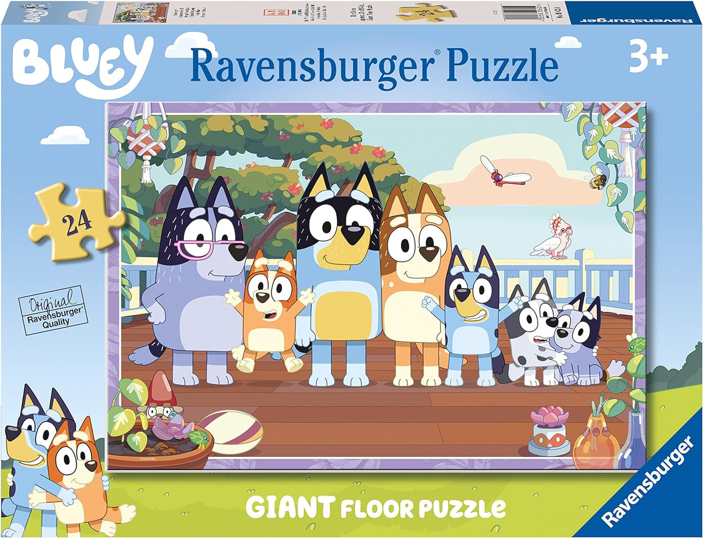 Ravensburger Bluey 24 Piece Giant Floor Puzzle