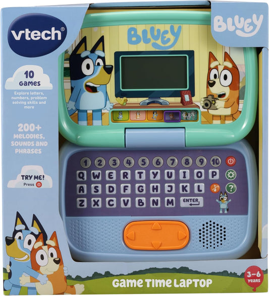 VTech: Bluey Game Time Laptop