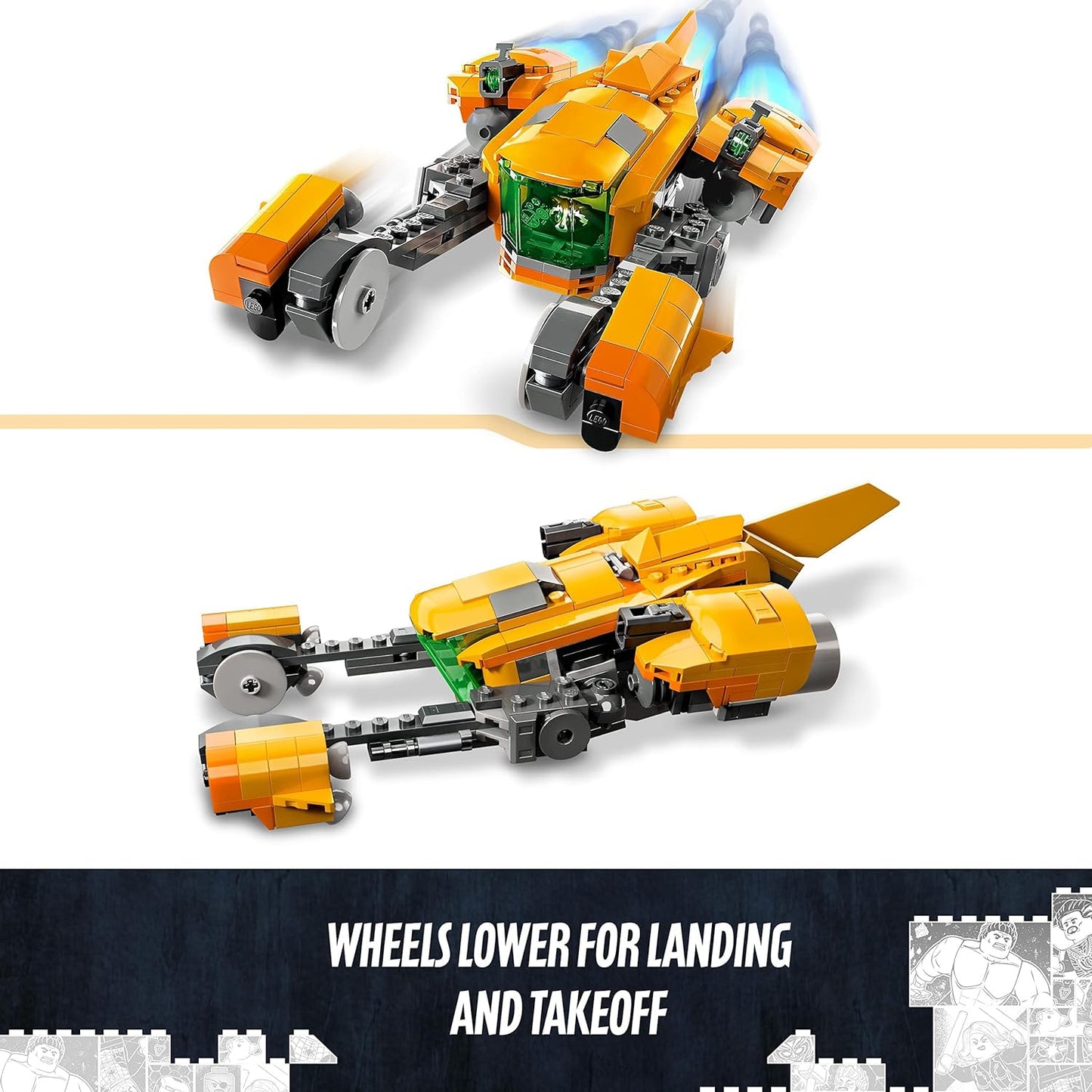LEGO® | Marvel: Baby Rocket Ship (76254)