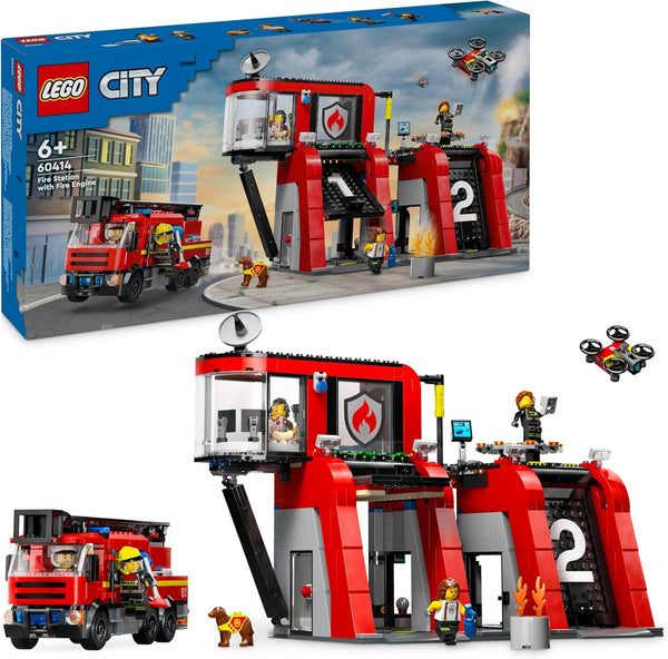 LEGO® | City: Fire Station with Fire Truck (60414)