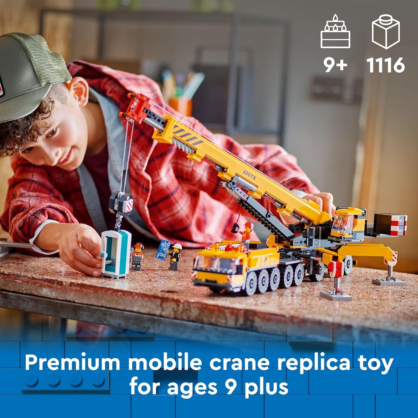 LEGO® | City: Yellow Mobile Construction Crane (60409)