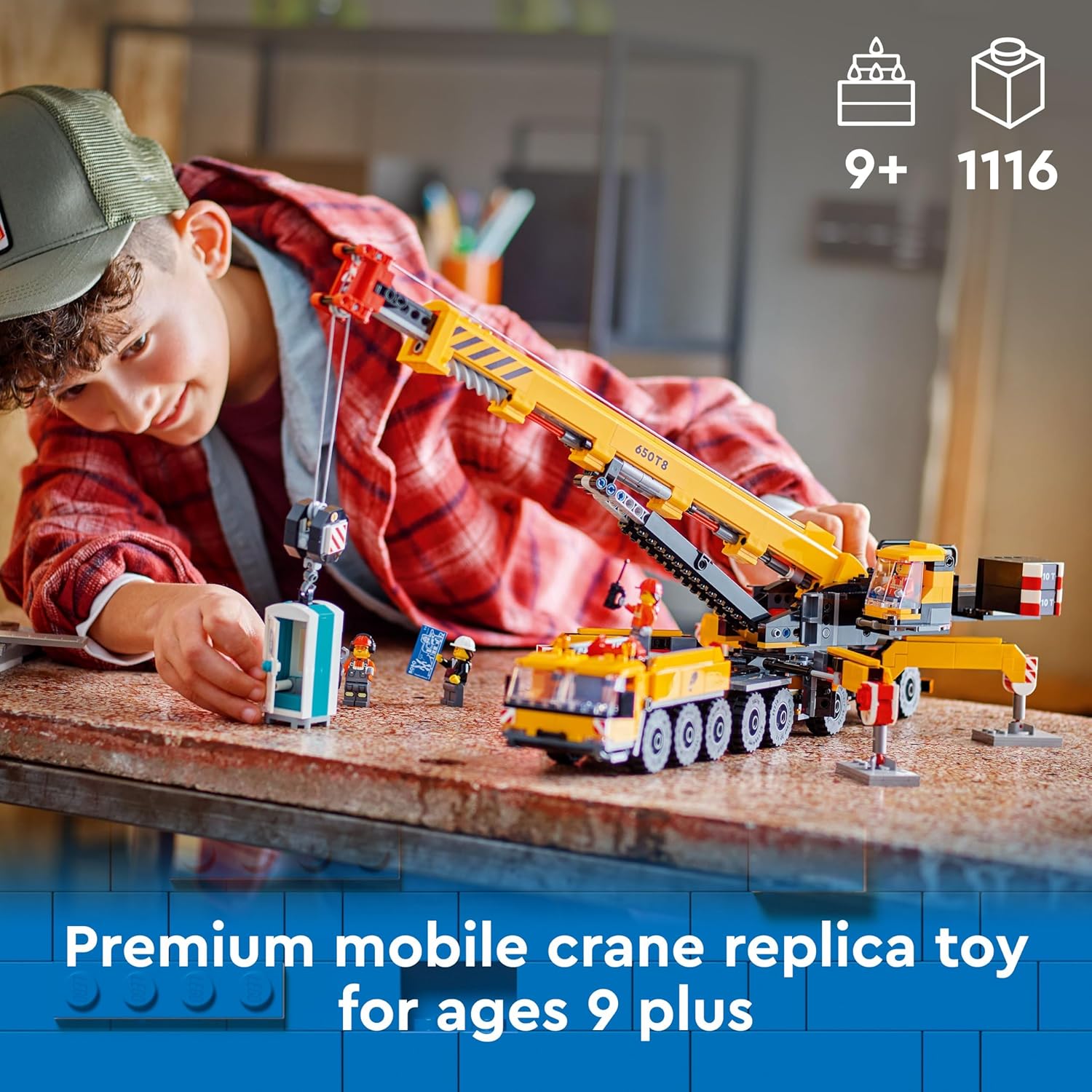 LEGO® | City: Yellow Mobile Construction Crane (60409)